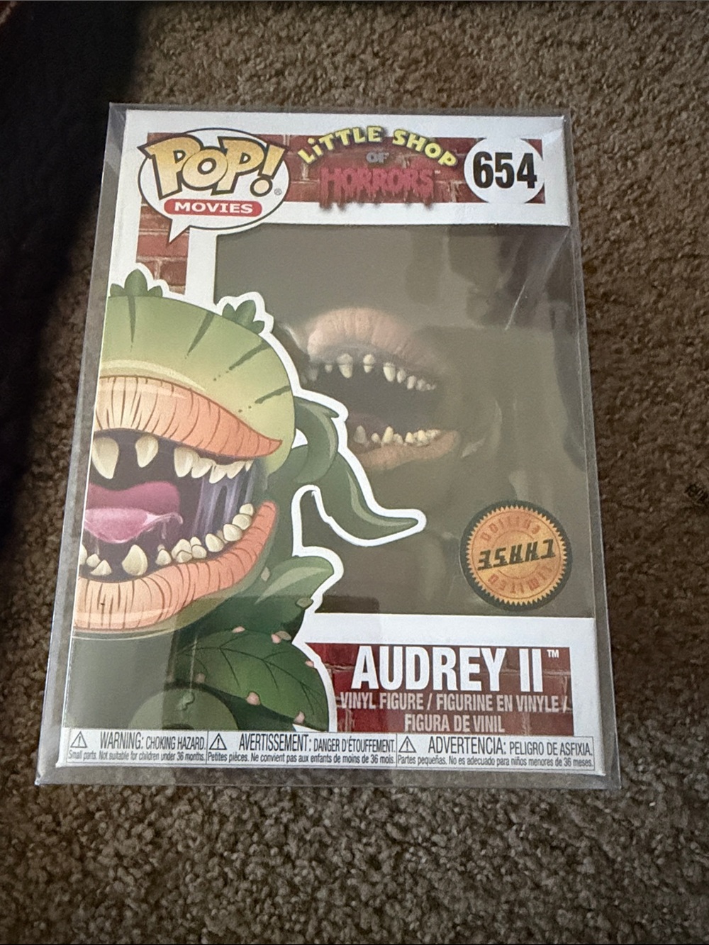 Funko Pop! Audrey II Vinyl Figure - Green with Pink and Peach Mouth